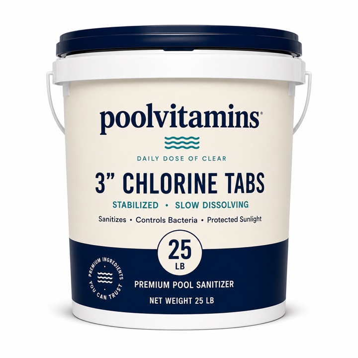 3" Chlorine Tabs, 25 lb